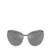 0dl1007 Wraparound shape sunglasses