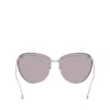 0dl1007 Wraparound shape sunglasses