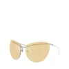 0dl1007 Wraparound shape sunglasses