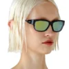 0dl2002 size 56 Rectangle sunglasses