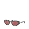 0dl2004 Wrap-around shape sunglasses