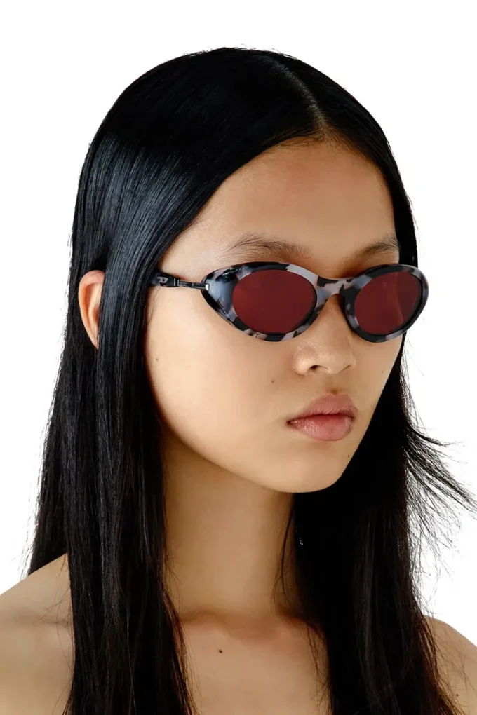 0dl2004 Wrap-around shape sunglasses