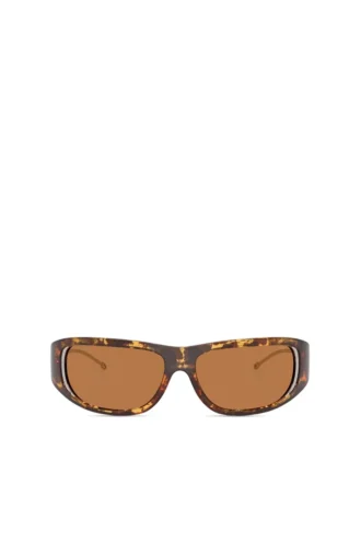 0dl3001 size 61 Wraparound style sunglasses