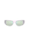 0dl3001 size 61 Wraparound style sunglasses