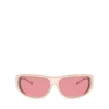 0dl3001 size 61 Wraparound style sunglasses