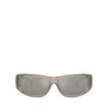 0dl3001 size 61 Wraparound style sunglasses
