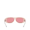 0dl3001 size 61 Wraparound style sunglasses