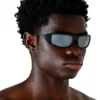 0dl3001 size 61 Wraparound style sunglasses