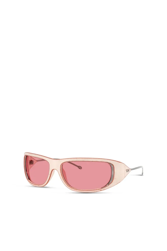 0dl3001 size 61 Wraparound style sunglasses