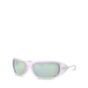 0dl3001 size 61 Wraparound style sunglasses