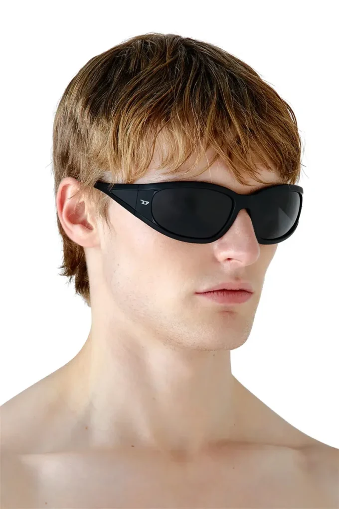 0dl3002 Rectangular sunglasses in acetate