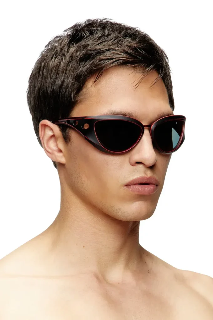 0dl3007u Cat-eye style sunglasses