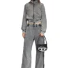 1dr 1DR-Iconic shoulder bag in canvas and leather