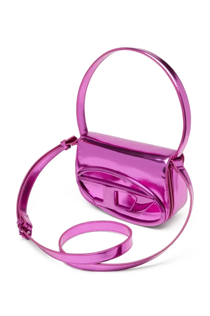 1dr 1DR-Iconic shoulder bag in mirrored leather