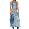 1dr 1DR-Iconic shoulder bag in mirrored leather