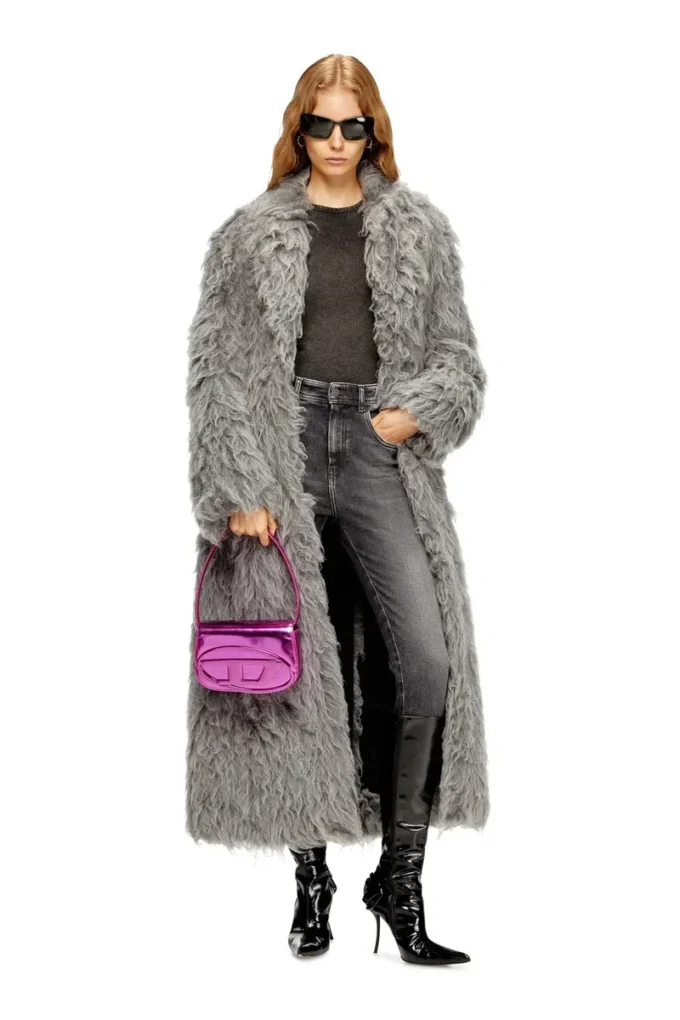 1dr 1DR-Iconic shoulder bag in mirrored leather