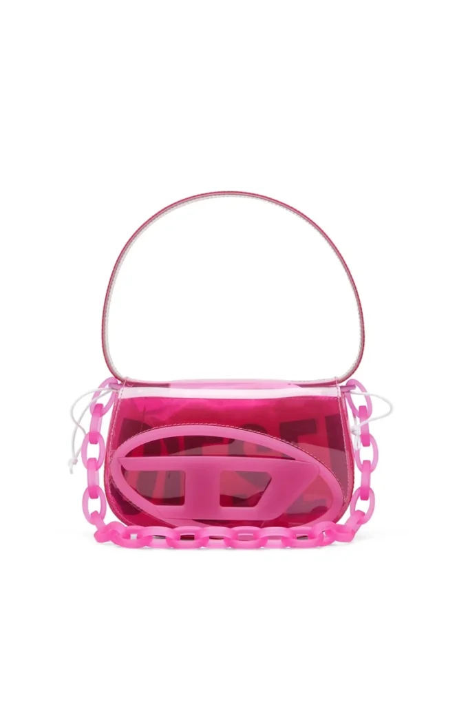 1dr 1DR-Iconic shoulder bag in transparent TPU