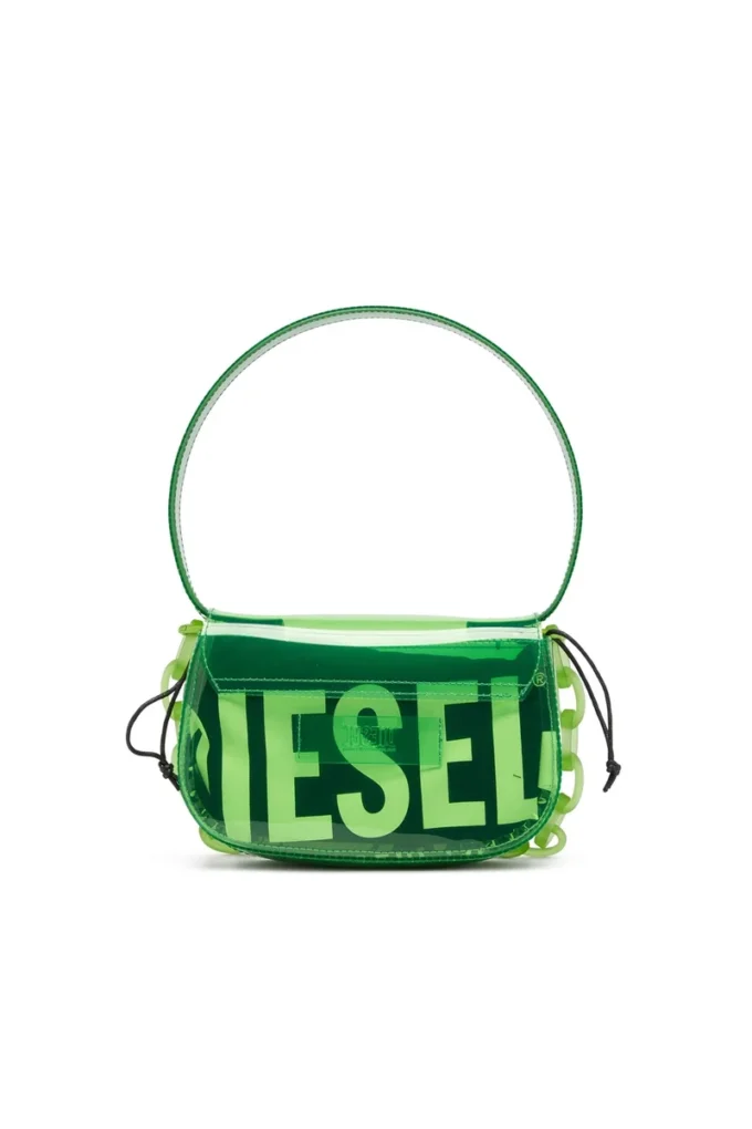 1dr 1DR-Iconic shoulder bag in transparent TPU