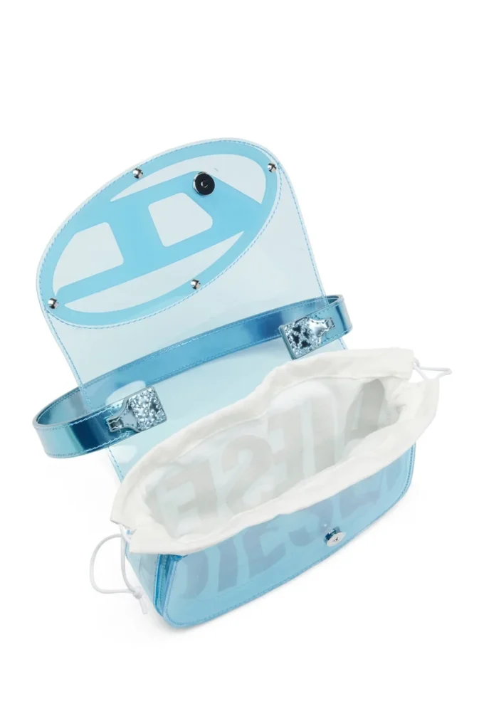 1dr 1DR-Iconic shoulder bag in transparent TPU