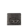 1dr bi fold coin s 3d Wallet in washed denim