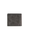 1dr bi fold coin s 3d Wallet in washed denim