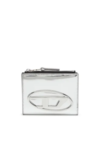 1dr bi-fold zip ii Bi-fold leather wallet with Oval D logo