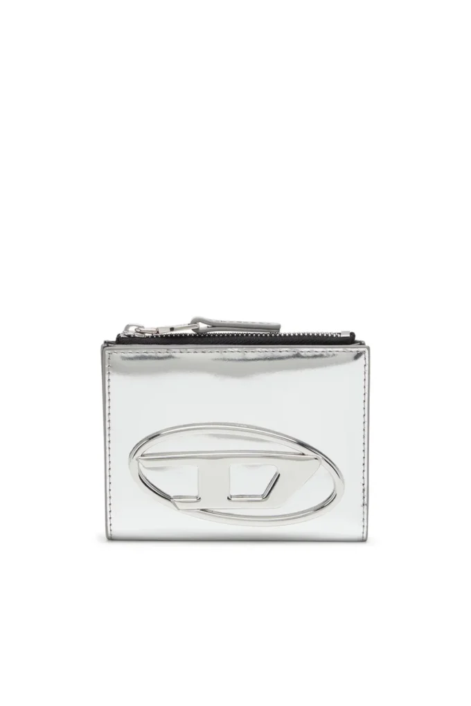 1dr bi-fold zip ii Bi-fold leather wallet with Oval D logo
