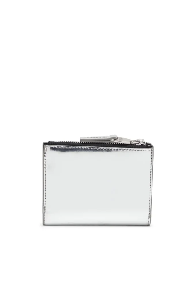 1dr bi-fold zip ii Bi-fold leather wallet with Oval D logo