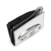 1dr bi-fold zip ii Bi-fold leather wallet with Oval D logo