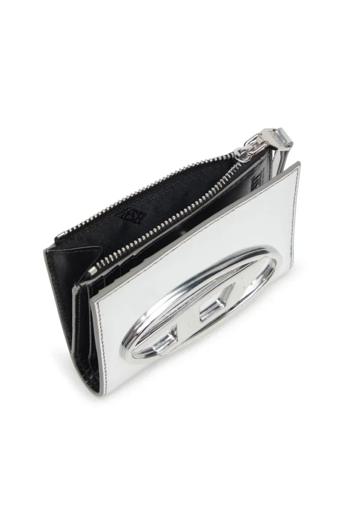 1dr bi-fold zip ii Bi-fold leather wallet with Oval D logo