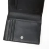 1dr bi-fold zip ii Small leather wallet with logo plaque