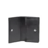 1dr card holder iv Leather card holder with enamelled Oval D