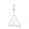 1dr dome charms Bag charm in glossy, crinkled naplak