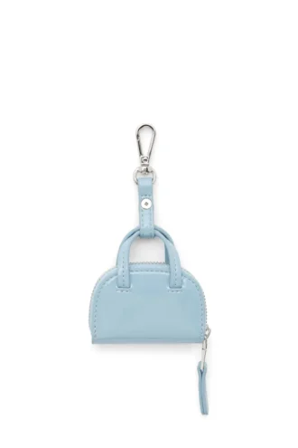 1dr dome charms Bag charm in glossy, crinkled naplak