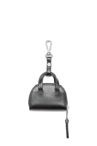 1dr dome charms Leather bag charm