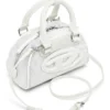 1dr dome crossbody 1DR Dome-Mini bowling bag in lurex fabric