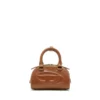 1dr dome crossbody 1DR Dome-Mini bowling bag in pull-up leather