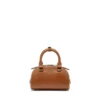 1dr dome crossbody 1DR Dome-Mini bowling bag in pull-up leather