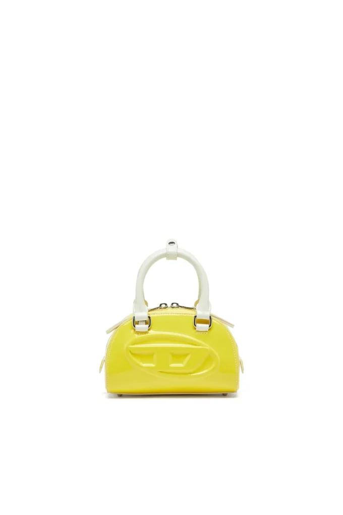 1dr dome crossbody 1DR Dome-Mini bowling bag with naplak effect