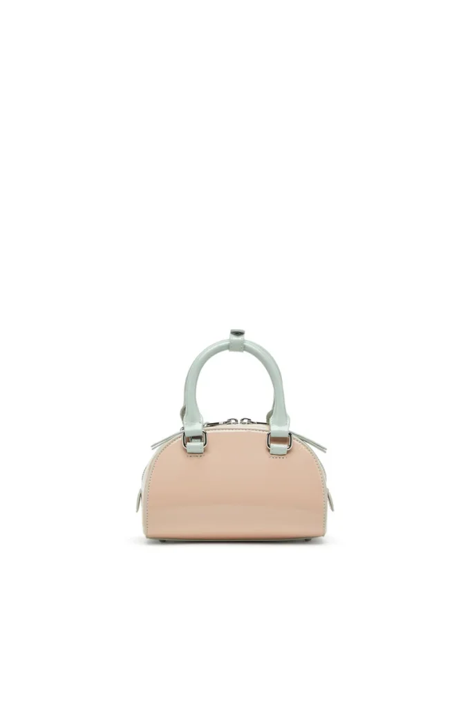 1dr dome crossbody 1DR Dome-Mini bowling bag with naplak effect