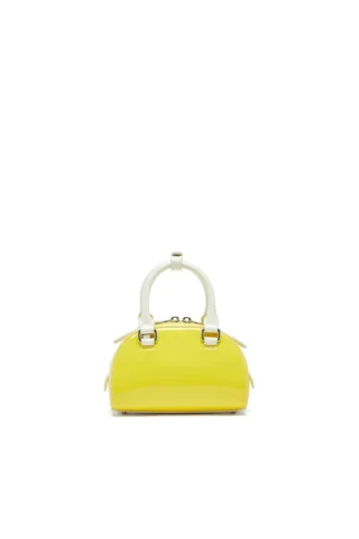 1dr dome crossbody 1DR Dome-Mini bowling bag with naplak effect