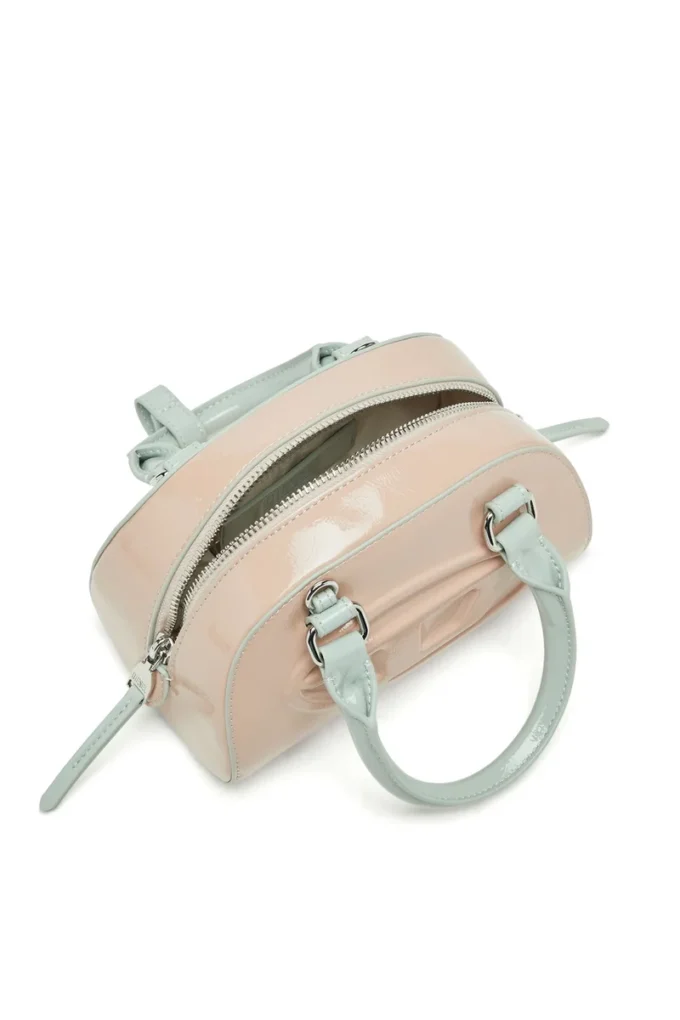 1dr dome crossbody 1DR Dome-Mini bowling bag with naplak effect