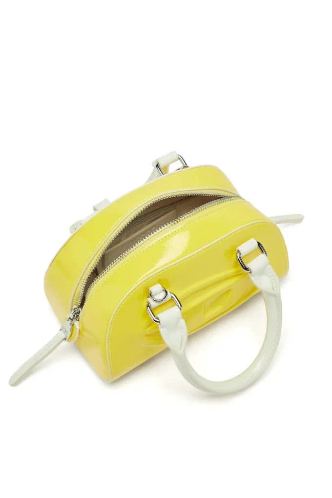 1dr dome crossbody 1DR Dome-Mini bowling bag with naplak effect