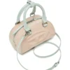 1dr dome crossbody 1DR Dome-Mini bowling bag with naplak effect