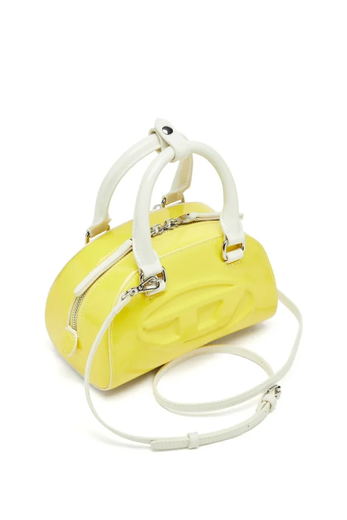 1dr dome crossbody 1DR Dome-Mini bowling bag with naplak effect