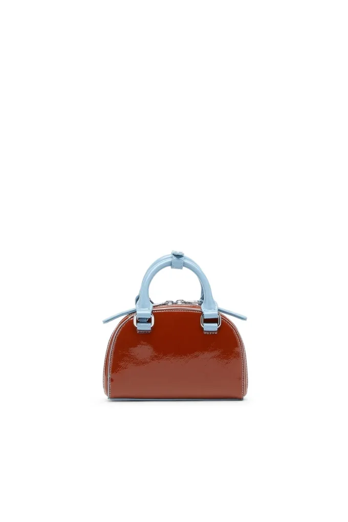 1dr dome crossbody xs 1DR Dome-Mini crossbody bag with naplak effect