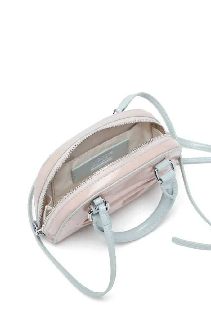 1dr dome crossbody xs 1DR Dome-Mini crossbody bag with naplak effect