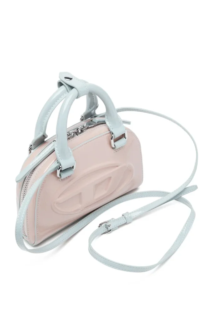 1dr dome crossbody xs 1DR Dome-Mini crossbody bag with naplak effect