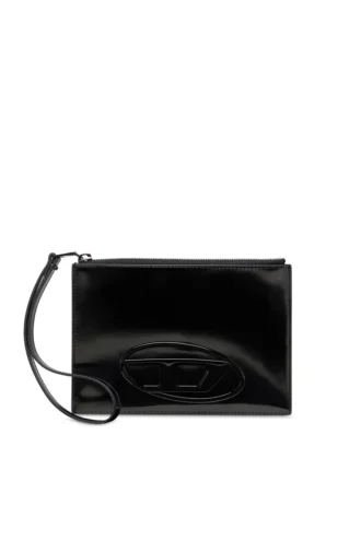 1dr pouch iii Zipped pouch in mirror leather