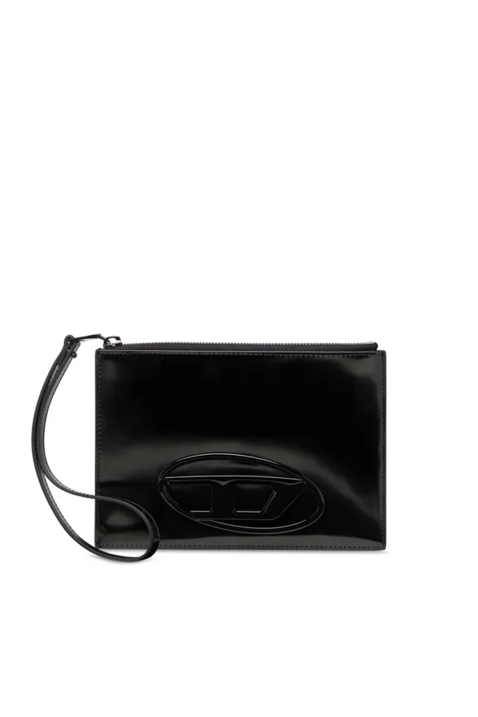 1dr pouch iii Zipped pouch in mirror leather